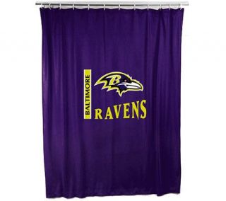 NFL Baltimore Ravens Shower Curtain —