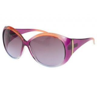 Joan Rivers Color Splash Gradient Frame Sunglasses —