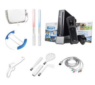 Nintendo Wii Sports Resort Title with 9 Piece Accessory Kit — 