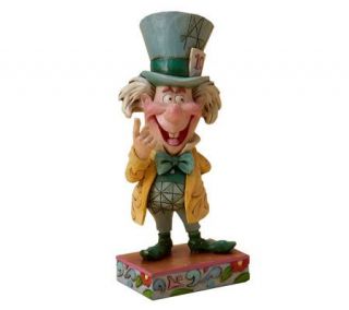 Jim Shore Disney Traditions Mad Hatter Figurine —