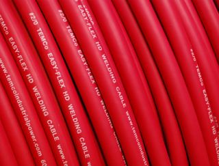  Cable 2 0 Red 50’ Car Battery Leads USA New Gauge Copper AWG