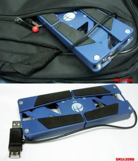 USB Fan Light Laptop Notebook Cooling Pad Cooler 2086