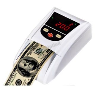 Portable Automatic Bill Money Counterfeit Detector Counter