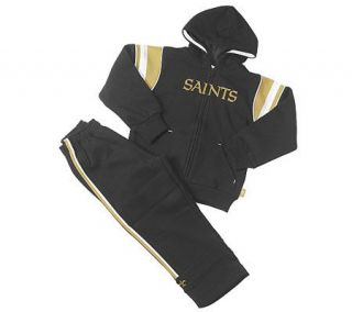NFL New Orleans Saints Toddler Hooded Jacket and Pants Set —