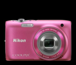 Nikon Coolpix S3100 Digital Camera Bundle Pink 4GB Memory Card Case
