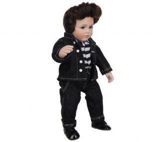 Baby Elvis Jail House Rock Limited Edition Porcelain Doll by Marie 