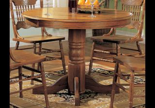 country style oak nostalgia round dining table description this