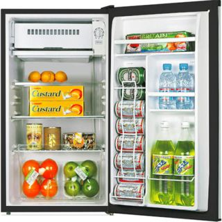  Steel Refrigerator & Freezer Compact Small Dorm Office Ice Mini Fridge