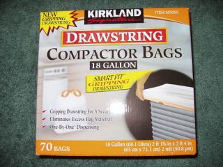 Universal Trash Compactor Bags 70 Bags Fits 15