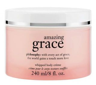 philosophy amazing grace whipped body cream, 8 oz.   A227658