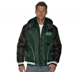NFL G III Full Zip Polyfill Jacket with Detachable Hood —