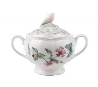 Lenox Butterfly Meadow Sugar Bowl with Lid   H138561