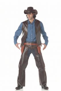 Adult Men Western Cowboy Gun Slinger Halloween Costume