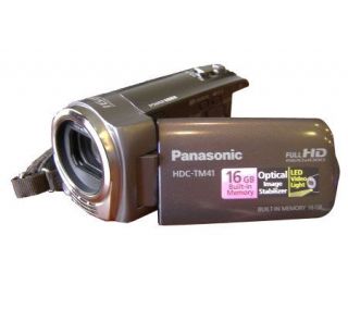 Panasonic HDC TM41 1080p HD Camcorder w/ 16GB Internal Memory