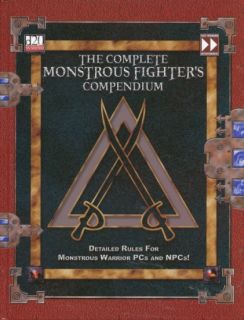 Complete Monstrous Fighters Compendium FAF 2502 D20 D&D 3.5