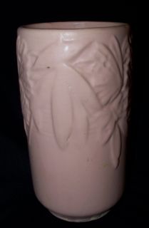 1940 MC Coy LG Butterfuly Cylinder Vase