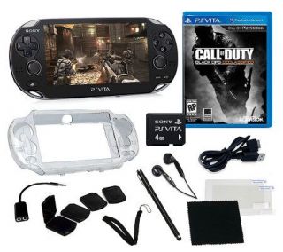 PS Vita Call of Duty Black Ops Bundle with Accesories —