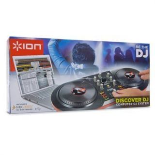 Ion Discover DJ Computer System  Music Mixer Scratch Wheels PC w