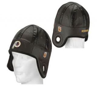 NFL Washington Redskins Faux Leather Helmet Head Cap —
