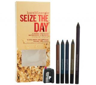bareMinerals Seize the Day 5 pc Round the Clock Eyeliner Collecion