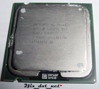 Intel Core 2 Duo E8400 processor 3ghz Dual Core /1333mhz FSB /6MB L2
