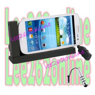 Sync Desk Dock USB Cradle Charger For Samsung Galaxy S3 SIII i9300