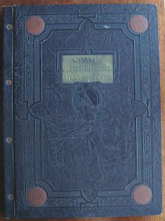 Mary Pickford Douglas Fairbanks RARE Crams World Atlas