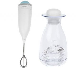Prepology Battery Operated Turbo Whisk with Carafe —