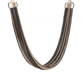 Joan Rivers Multi Chain Torsade 19 Necklace w/ 3 Extender   J269372