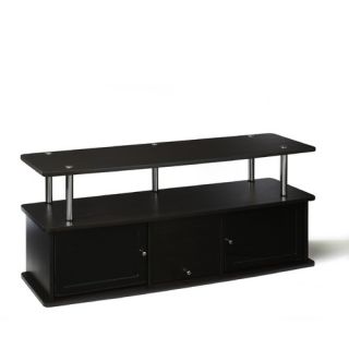 Convenience Concepts Designs 2 Go 47 TV Stand with 3 Cabinets in