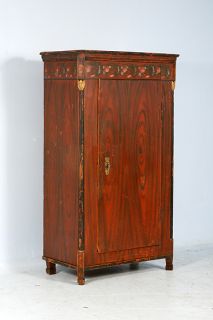 Antique Painted Armoire Cabinet Bavaria/Germany Circa 1800