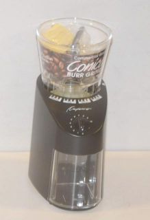 Capresso Infinity Conical Burr Grinder Black #560 Coffee Grinder