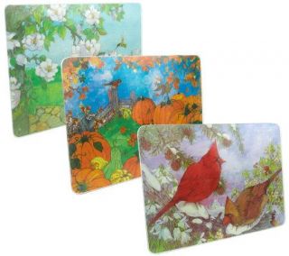Set of Three Seasonal Cutting Boards by Valerie —