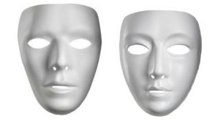  Adult Men Women Female Male Mask Drama Costume Face Mask Masks