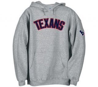 NFL Houston Texans Chest Plate Embroidered Fleece Hood (3X 4X)