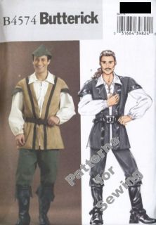 Please see my store for other MEN Clothing and Costume Patterns.