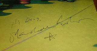 Marshall Crenshaw Self Titled LP RARE Signed Cover