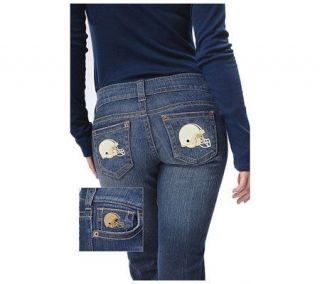 NFL Touch By Alyssa Milano Clev. Browns WomensDenim Jeans —
