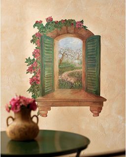 Great Sonoma Cottage View Window Wall Murals Wallies Decal Sticker