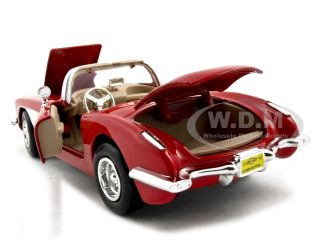  car model of 1959 Chevrolet Corvette die cast car model by Motormax