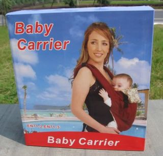 Baby Carrier Infant Backpack Sling Wrap Back Carrier Cotton