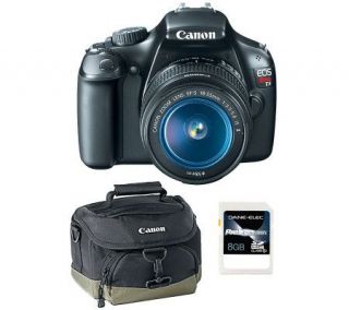 Canon EOS Rebel T3 DSLR Camera & EF S 18 55mmISII Lens Kit   E262381