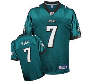 NFL Eagles Michael Vick Replica Team Color Jersey —