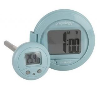 Prepology Rotary Timer and Digital Thermometer Set —