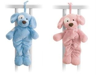 New Spunky Pull String Musical 13 Dog Crib Toy Baby Shower