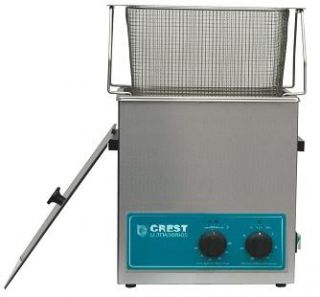 NEW Crest 1.5 Gallon CP500HT Ultrasonic Heated Cleaner & Basket