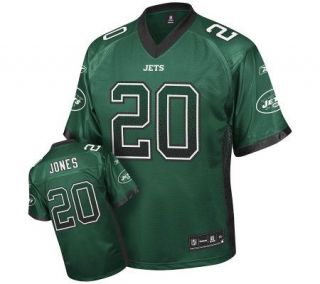NFL New York Jets Thomas Jones Premier Drift Jersey —