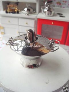12 Dollhouse Miniature Asian Cookware Hot Pot Kettle