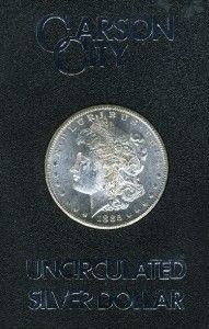 United States 1885 CC GSA Morgan Silver Dollar as Shown