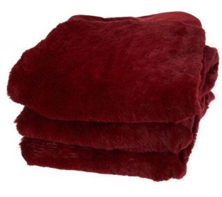 Northpoint Sheared Faux Fur Luxe Quilted Blanket —